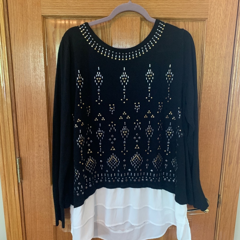 Holiday Studded Sweater